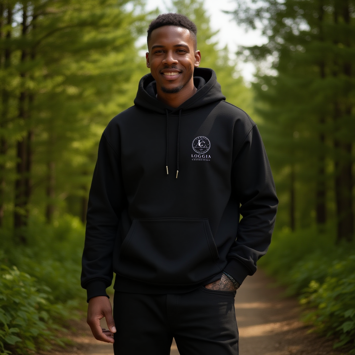 Unisex Pullover Hoodie with Micro-Fleece Lining|DTF