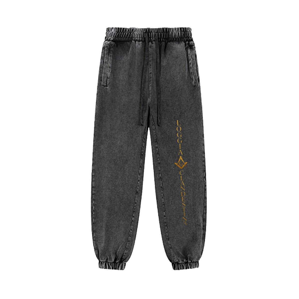 Men’s Vintage Wash Jogger Sweatpants|380GSM DTF