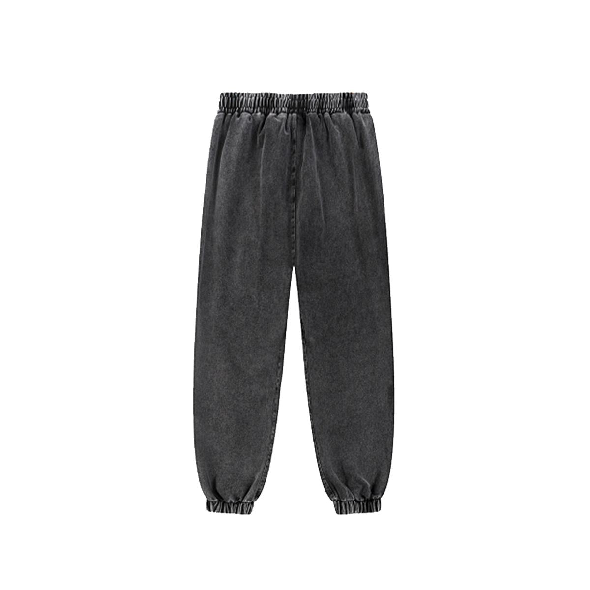 Men’s Vintage Wash Jogger Sweatpants|380GSM DTF