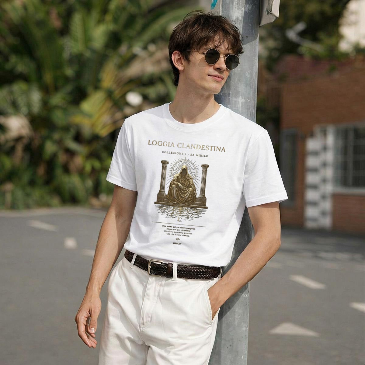 Men's T-Shirt Printed in USA |Gildan 5000 Double DTG
